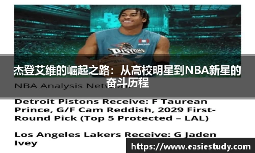 杰登艾维的崛起之路：从高校明星到NBA新星的奋斗历程